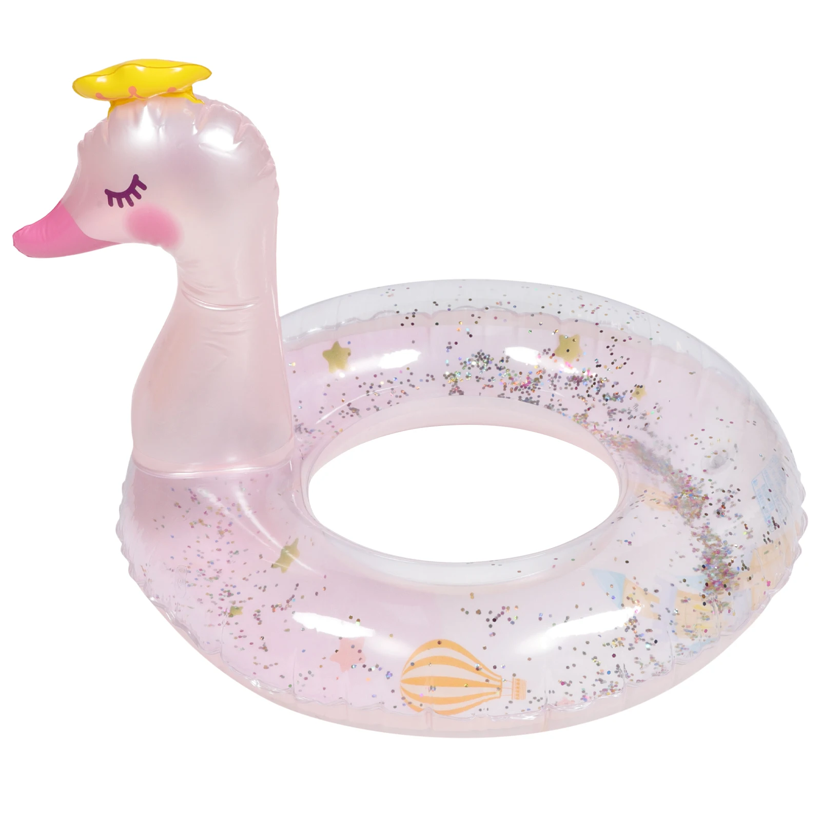 Swan Kids Swim Ring Inflatable Pool Float PVC Cartoon Summer Accessory Lightweight Portable Lake
Swan Kids Swim Ring Inflatable Pool Float PVC Cartoon Summer Accessory Lightweight Portable Lake