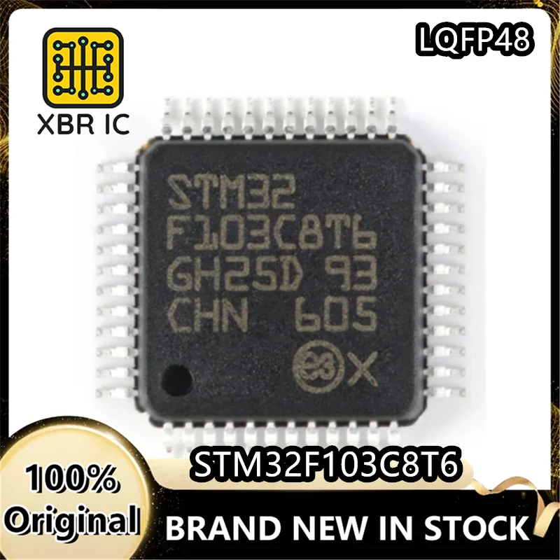 (3/10 pieces) STM32F103C8T6 LQFP-48 ARM Cortex-M3 32-bit microcontroller-MCU New original authentic spot fast delivery
(3/10 pieces) STM32F103C8T6 LQFP-48 ARM Cortex-M3 32-bit microcontroller-MCU New original authentic spot fast delivery