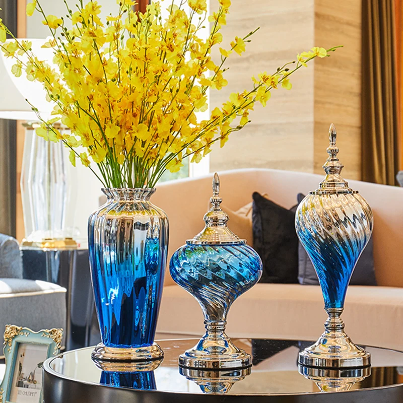 Art Flower Vase Glass Interior Design Dry Grass Artifacts Vase Minimalist Terrarium Maceteros Luxury Living Room Decoration
Art Flower Vase Glass Interior Design Dry Grass Artifacts Vase Minimalist Terrarium Maceteros Luxury Living Room Decoration
