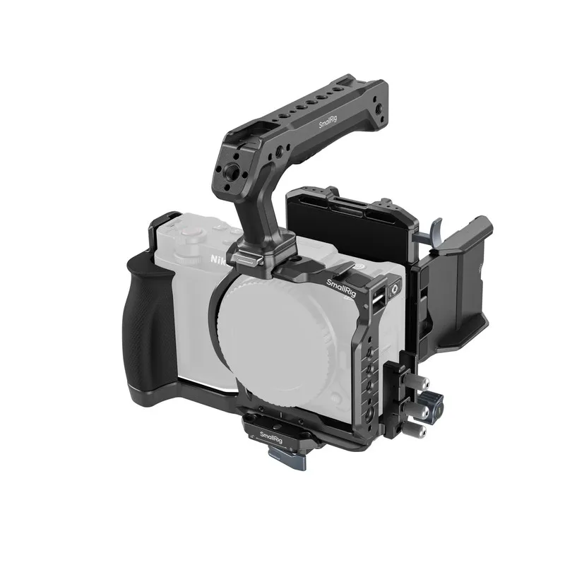 Комплект быстросъемной клетки SmallRig ZR Camera Cage "HawkLock" для камеры Nikon ZR с V-Mount батарейной площадкой, кабельным зажимом и верхней рукояткой 6113
Комплект быстросъемной клетки SmallRig ZR Camera Cage "HawkLock" для камеры Nikon ZR с V-Mount батарейной площадкой, кабельным зажимом и верхней рукояткой 6113