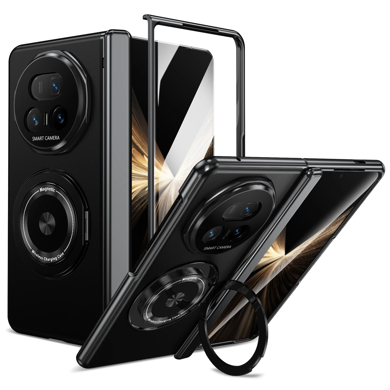 360°rotating bracket PC electroplating Alloy backboard Cover For Honor Magic V5 Vs3 V3 V2 RSR screen saver shockproof phone Case
360°rotating bracket PC electroplating Alloy backboard Cover For Honor Magic V5 Vs3 V3 V2 RSR screen saver shockproof phone Case