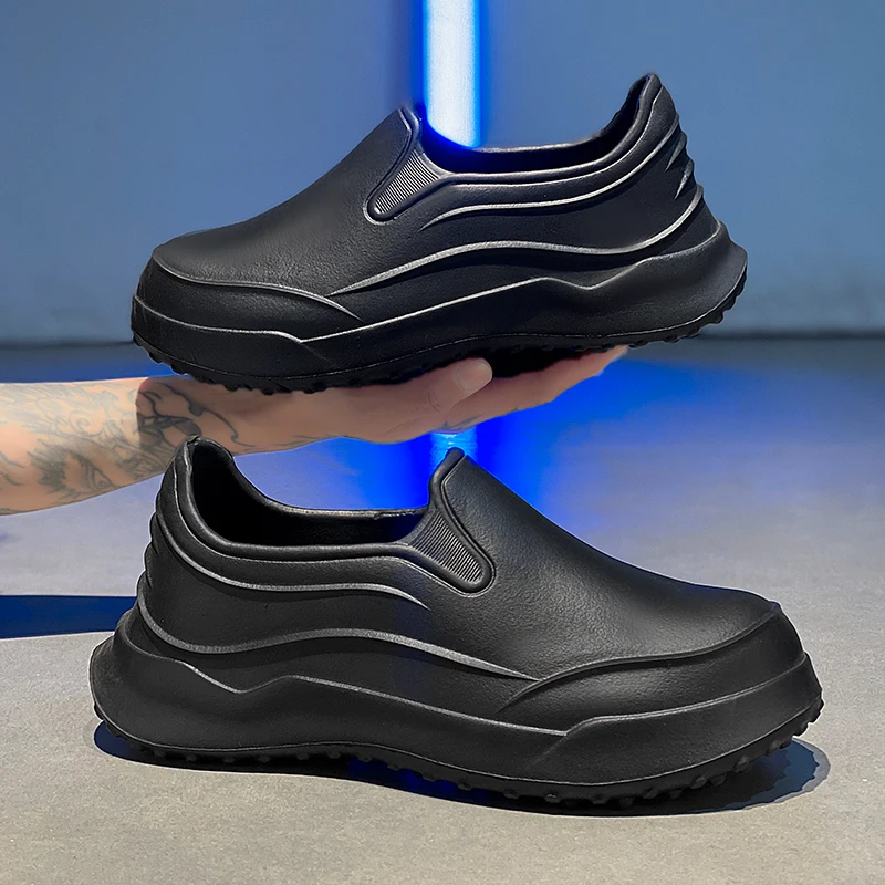 Rain Shoes Fashion Rain Boots Non-slip Four Seasons Kitchen Car Wash Rubber Shoes Labor Protection Work Waterproof Shoes
Rain Shoes Fashion Rain Boots Non-slip Four Seasons Kitchen Car Wash Rubber Shoes Labor Protection Work Waterproof Shoes