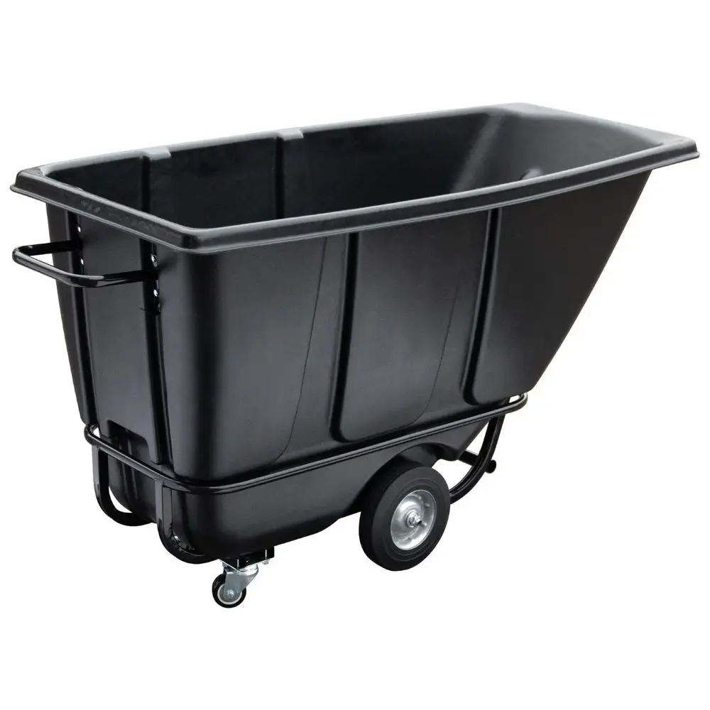Heavy-Duty 850 lbs Capacity Half Cubic Yard Plastic Dump Cart with Wheels for Construction, Warehouse, and Industrial Use
Heavy-Duty 850 lbs Capacity Half Cubic Yard Plastic Dump Cart with Wheels for Construction, Warehouse, and Industrial Use