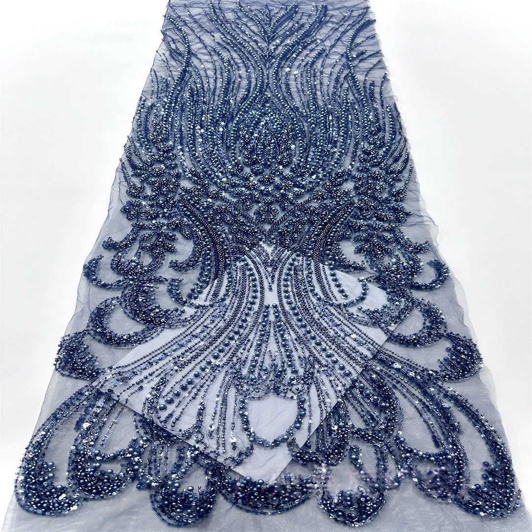 10 Colors French Mesh For Nigerian Party Sequin Beaded Evening Dress Material African Lace Fabric Embroidered Tube Accessory
10 Colors French Mesh For Nigerian Party Sequin Beaded Evening Dress Material African Lace Fabric Embroidered Tube Accessory