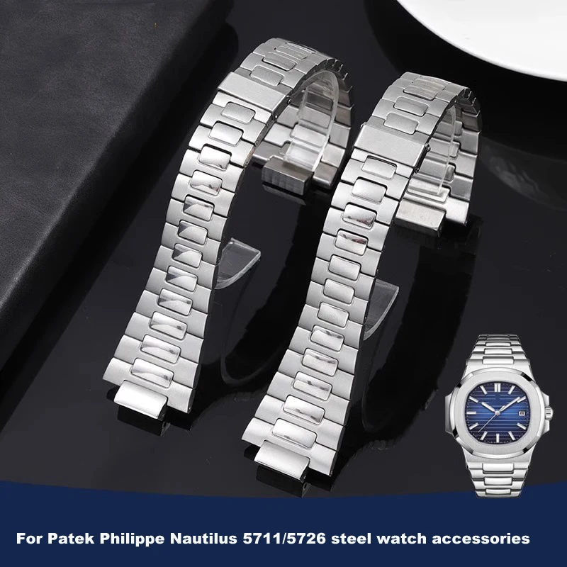 Ремешок для часов Patek Philips Nautilus 5711/5726 из тонкой стали, мужской выпуклый браслет для часов из нержавеющей стали, аксессуары для часов 25 мм
Ремешок для часов Patek Philips Nautilus 5711/5726 из тонкой стали, мужской выпуклый браслет для часов из нержавеющей стали, аксессуары для часов 25 мм