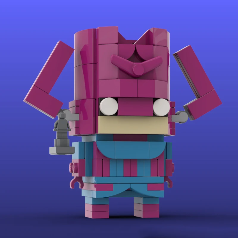 157 шт. MOCGalactus + серебряный серфер на заказ Brickheadz подарок на день рождения детские игрушки развивающие строительные блоки
157 шт. MOCGalactus + серебряный серфер на заказ Brickheadz подарок на день рождения детские игрушки развивающие строительные блоки