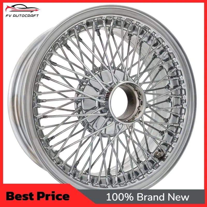 【2026】 14'' Inch Spoke Wheels Deep Dish Wire Rims Cross Lace 72 Multi Staggerd Spoke Wire Wheels For Packard 14x6 14x7
【2026】 14'' Inch Spoke Wheels Deep Dish Wire Rims Cross Lace 72 Multi Staggerd Spoke Wire Wheels For Packard 14x6 14x7