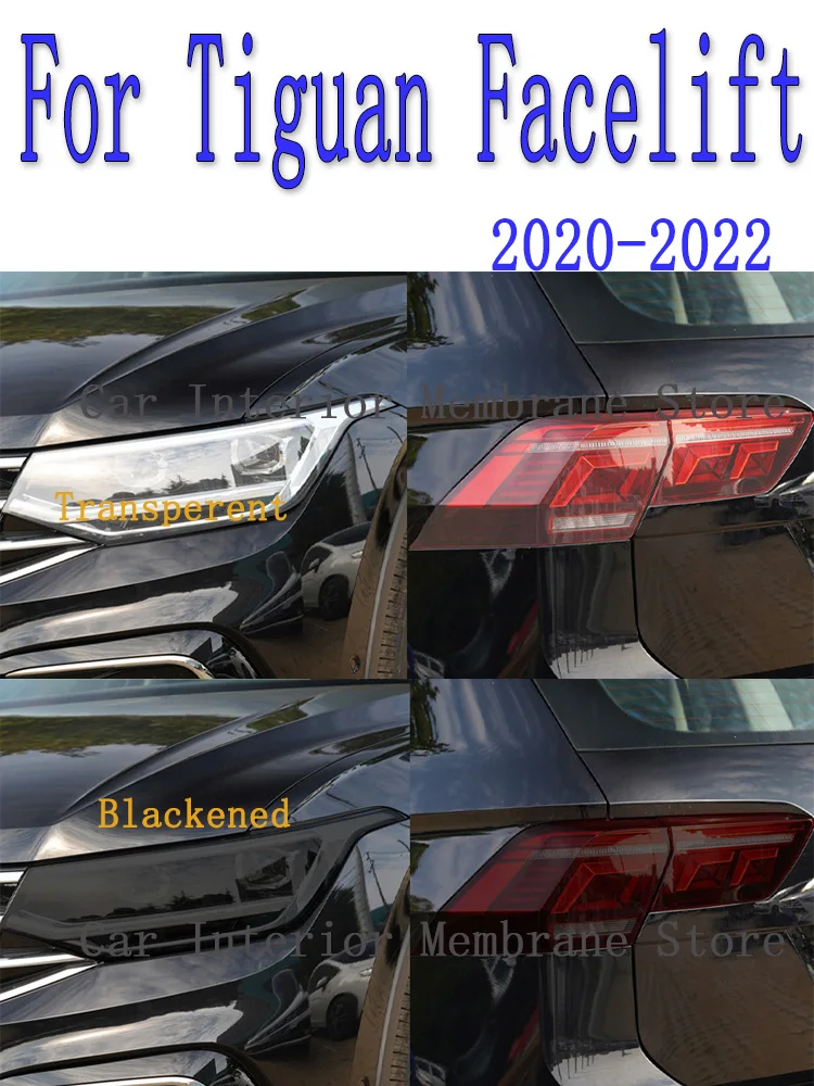 For Tiguan Facelift 2020-2022 Car Exterior Headlight Anti-scratch Front Lamp Tint TPU Protective Film Repair Accessories
For Tiguan Facelift 2020-2022 Car Exterior Headlight Anti-scratch Front Lamp Tint TPU Protective Film Repair Accessories