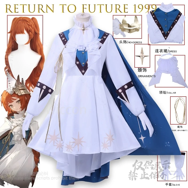Anime Return To Future Sonetto Tin Heart 1999 Cosplay Costume Cosplay Bluepoch Game Character Outfit Halloween Dress Up Cosplay
Anime Return To Future Sonetto Tin Heart 1999 Cosplay Costume Cosplay Bluepoch Game Character Outfit Halloween Dress Up Cosplay