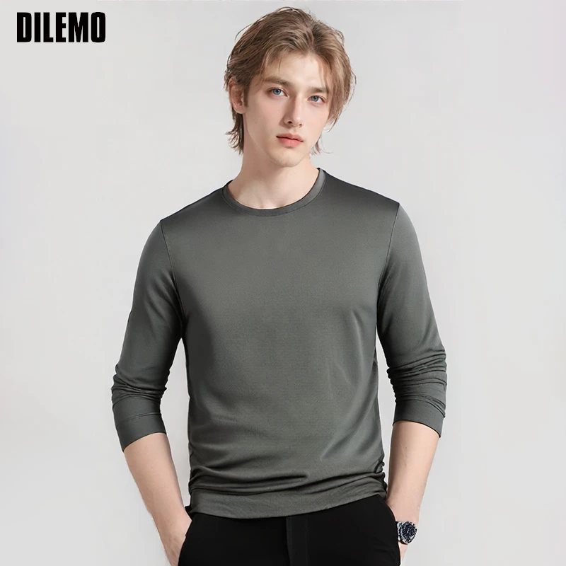 High Quality Fashion Brand New Arrival 2025 Mens t Shirt Long Sleeve Street Round Neck Tops Casual White Basic Men Clothing
High Quality Fashion Brand New Arrival 2025 Mens t Shirt Long Sleeve Street Round Neck Tops Casual White Basic Men Clothing