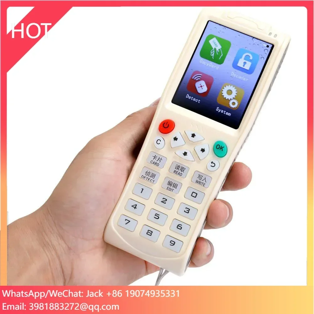 125khz 13.56mhz Id Ic Rfid Copier Access Card Key Duplicator Cloner Scanner Icopy Yc
125khz 13.56mhz Id Ic Rfid Copier Access Card Key Duplicator Cloner Scanner Icopy Yc
