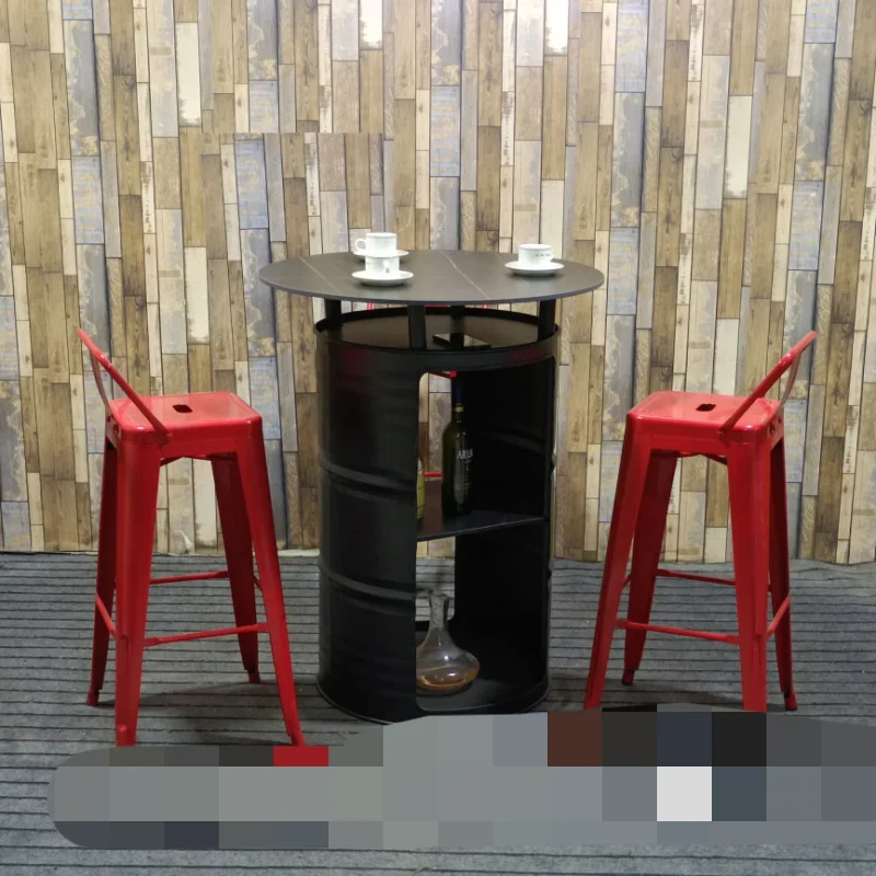 Loft bar table and chair combination milk tea barbecue shop ktv sofa clear bar American oil drum creative rock slab
Loft bar table and chair combination milk tea barbecue shop ktv sofa clear bar American oil drum creative rock slab