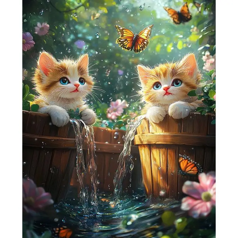 PhotoCustom Diamond Painting 5d Cat Animal Full Round Diamond Art Room Wall Decoration
PhotoCustom Diamond Painting 5d Cat Animal Full Round Diamond Art Room Wall Decoration