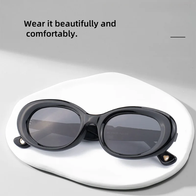 DIEDIESEE Advanced Cat's Eye Sunglasses Elliptical Frame Anti UV Polarized Sunglasses Optical Prescription Glasses Frame SG2535
DIEDIESEE Advanced Cat's Eye Sunglasses Elliptical Frame Anti UV Polarized Sunglasses Optical Prescription Glasses Frame SG2535