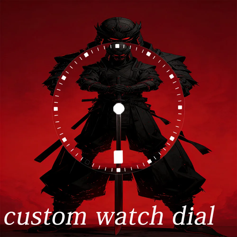 NH35 Dial 28.5mm Custom Pattern Samurai Dragon NH35 Watch Dial 6 O'clock Fit NH35/36/China NH35 Movement Watches Mod Parts
NH35 Dial 28.5mm Custom Pattern Samurai Dragon NH35 Watch Dial 6 O'clock Fit NH35/36/China NH35 Movement Watches Mod Parts
