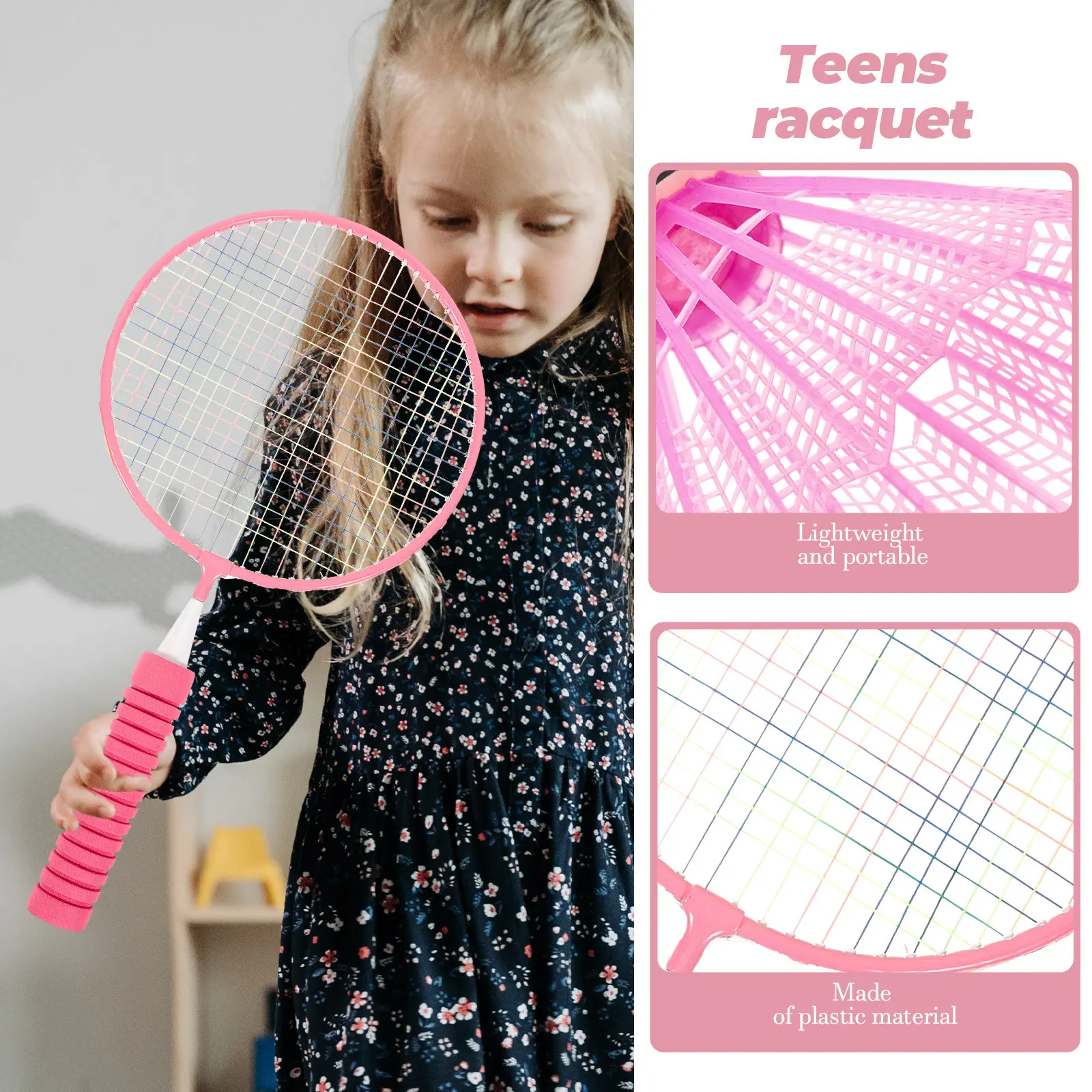 1Set Badminton Rackets Nylon Aluminum Alloy Teens Lightweight Portable Badminton Kit Exercise Sports Playtimes Teens Game Set
1Set Badminton Rackets Nylon Aluminum Alloy Teens Lightweight Portable Badminton Kit Exercise Sports Playtimes Teens Game Set