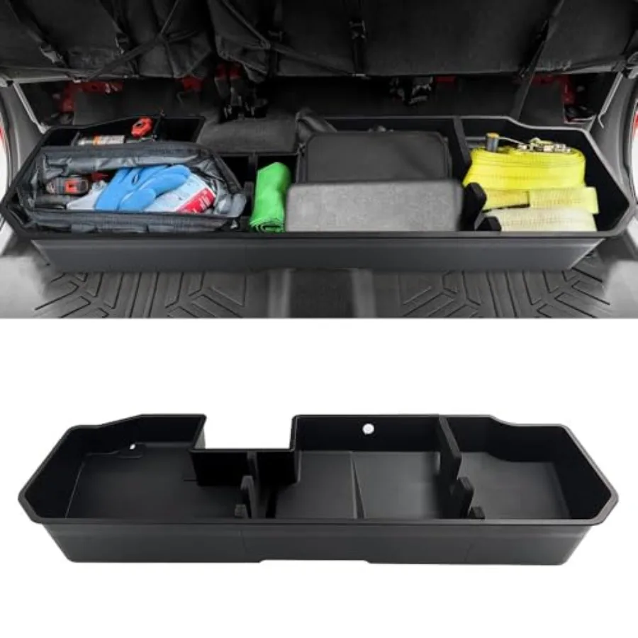 Under Seat Storage Organizer Box for Chevy Silverado 1500 GMC Sierra 1500/2500HD/3500HD 2019-2026,ABS Plastic, Black, Waterproo
Under Seat Storage Organizer Box for Chevy Silverado 1500 GMC Sierra 1500/2500HD/3500HD 2019-2026,ABS Plastic, Black, Waterproo