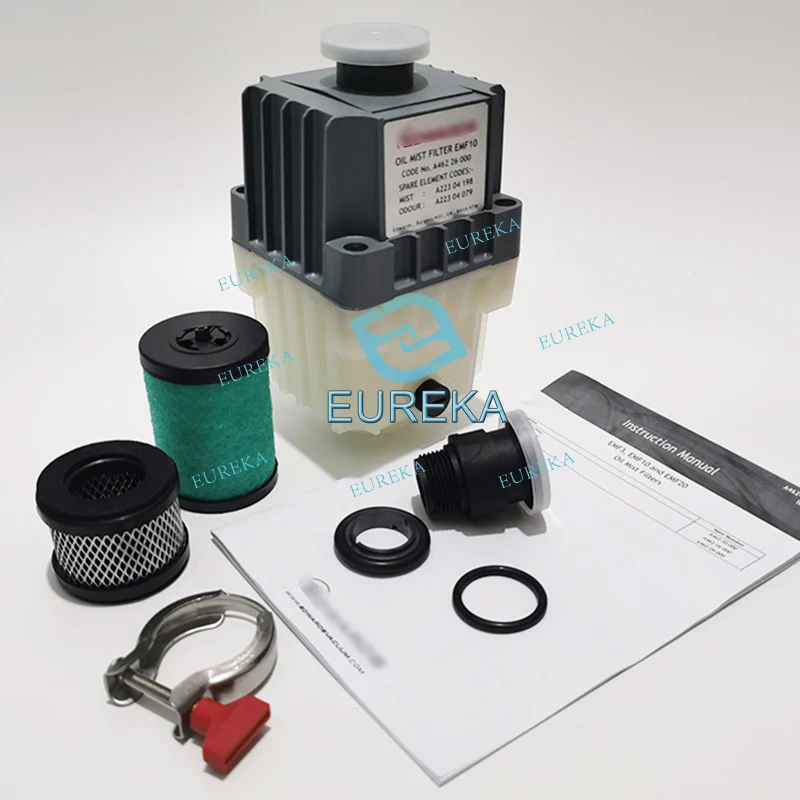 Original EMF10 Mist Filter,Exhaust Filter,Oil Mist Filter,Air Filter,KF25 NW25 Ports, for RV3, RV5, RV8 Vacuum Pumps,A46226000
Original EMF10 Mist Filter,Exhaust Filter,Oil Mist Filter,Air Filter,KF25 NW25 Ports, for RV3, RV5, RV8 Vacuum Pumps,A46226000