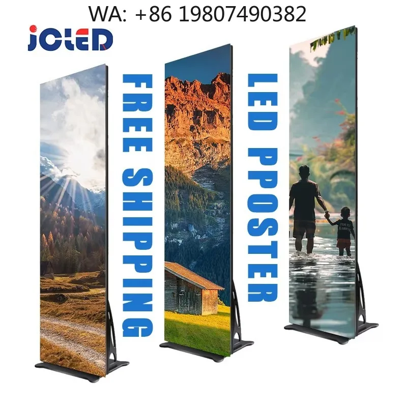 Custom Full Color LED Standing Advertising Screen High Definition Durable Panel With Repair Function for Bar Local Commercial Bu
Custom Full Color LED Standing Advertising Screen High Definition Durable Panel With Repair Function for Bar Local Commercial Bu