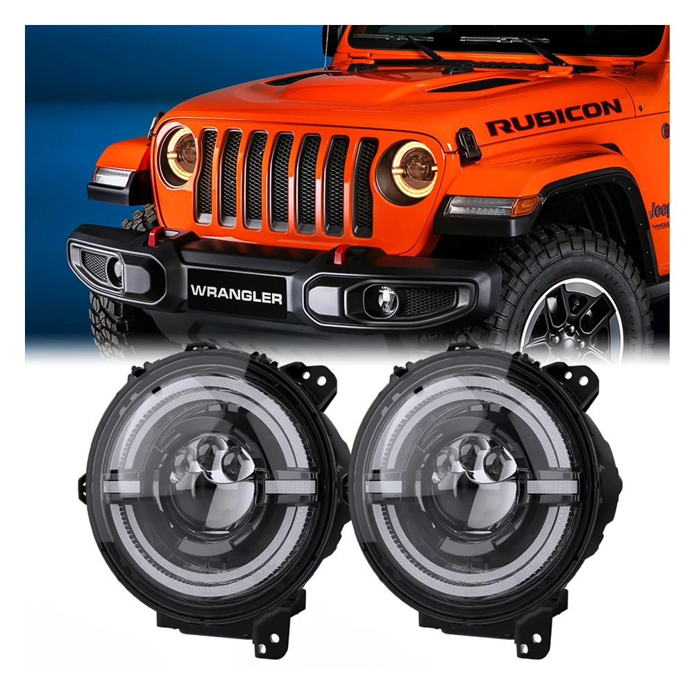 STLF 9" 9inch Round Led Light Sealed Beam Headlight Headlamp Led Headlight for 97-'17 Wrangler Jl 2019 RGB Headlights 
STLF 9" 9inch Round Led Light Sealed Beam Headlight Headlamp Led Headlight for 97-'17 Wrangler Jl 2019 RGB Headlights