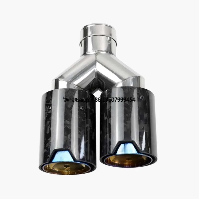 Forged Carbon Fiber Modify for Car Accessories Upgrade Muffler Nozzle Burnt Blue Car Exhaust Pipe
Forged Carbon Fiber Modify for Car Accessories Upgrade Muffler Nozzle Burnt Blue Car Exhaust Pipe