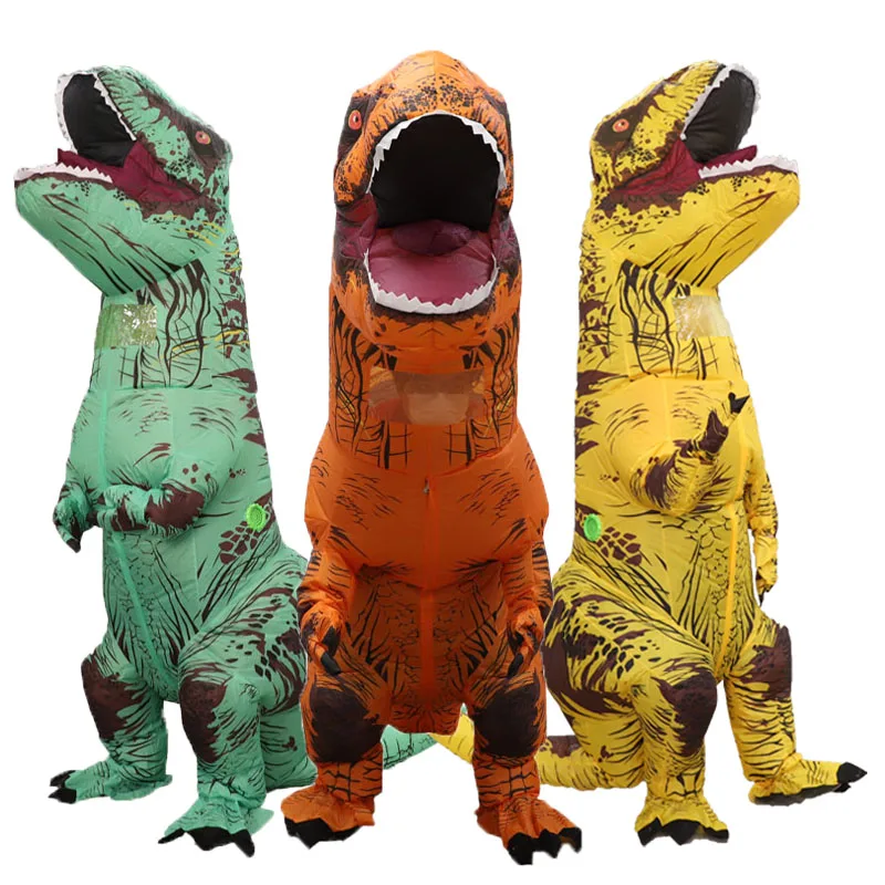 T-rex Inflatable Dinosaur Costume Adult Male and Female Characters Cosplay Halloween Mascot Party Costume
T-rex Inflatable Dinosaur Costume Adult Male and Female Characters Cosplay Halloween Mascot Party Costume