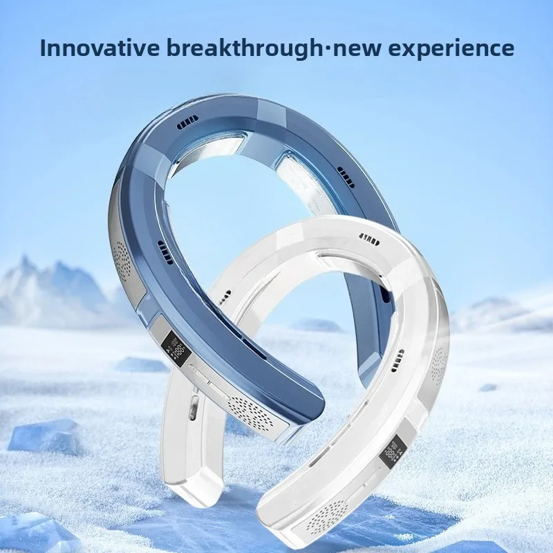 2025 New lazy person's neck-hanging fan cooling semiconductor upper and lower fan USB charging, strong wind power silent
2025 New lazy person's neck-hanging fan cooling semiconductor upper and lower fan USB charging, strong wind power silent