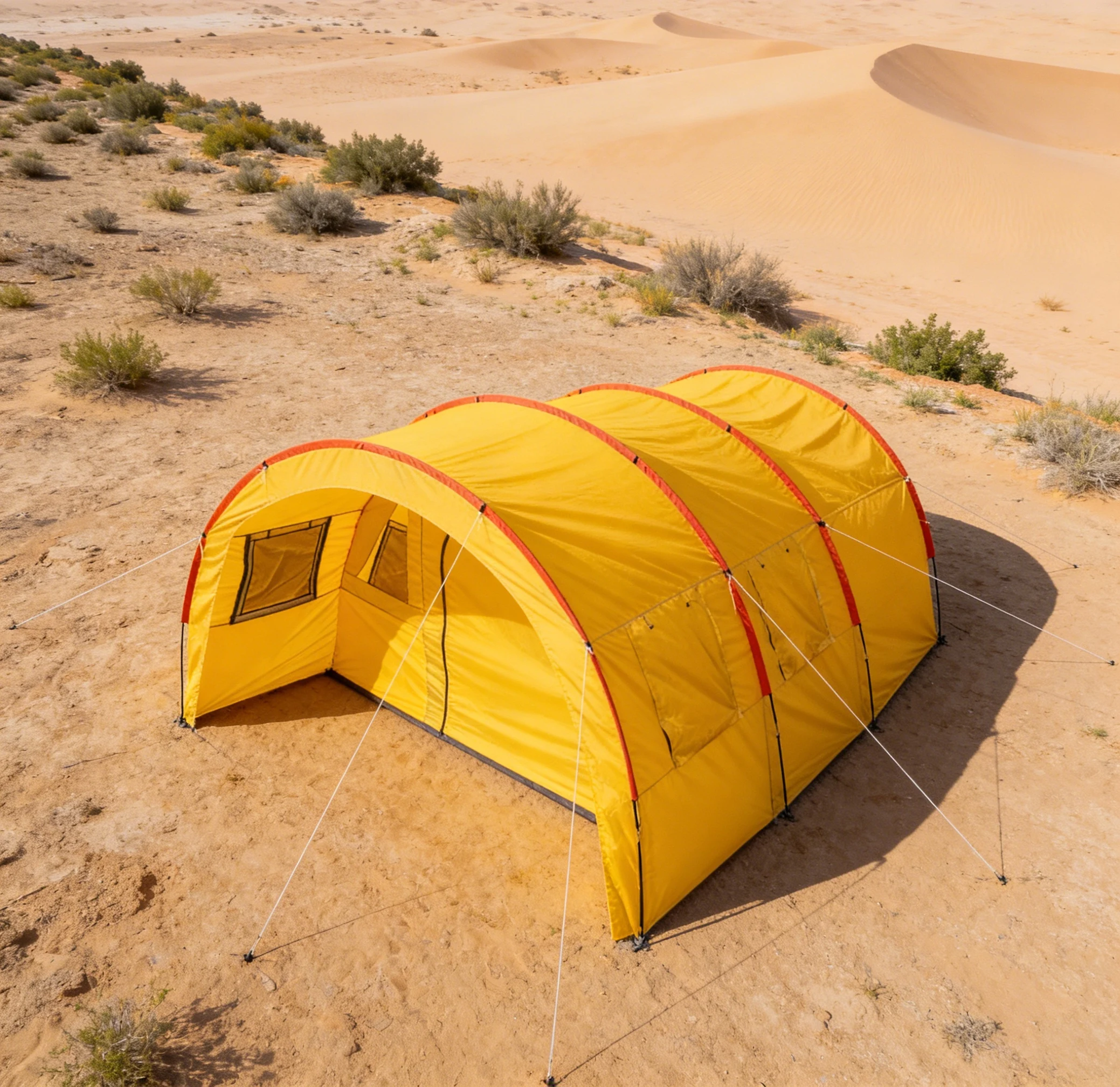 Professional Series 4-8 Person Waterproof Tunnel Refugee Camping Tent
Professional Series 4-8 Person Waterproof Tunnel Refugee Camping Tent