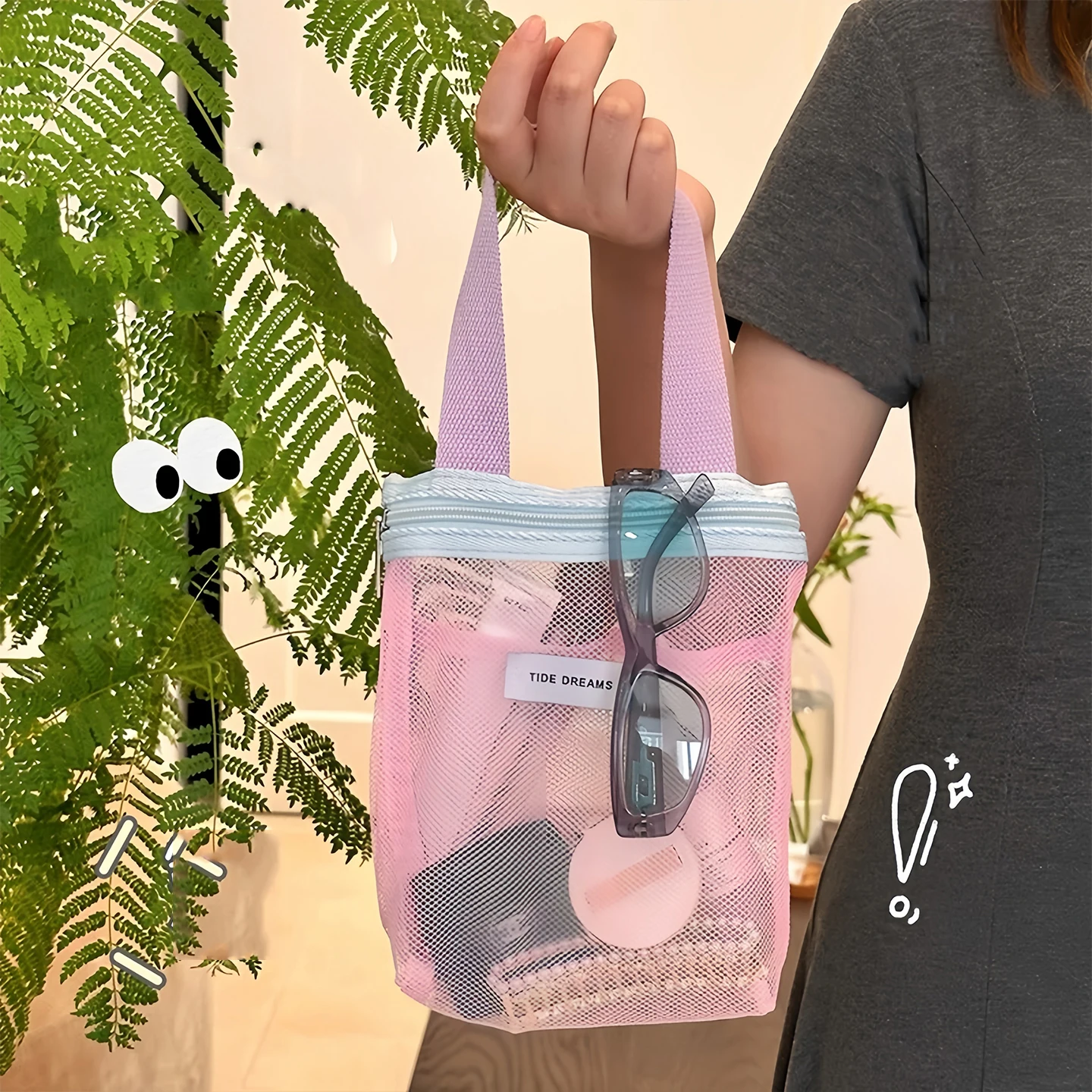 Portable Toiletry Bag Travel Swimming Makeup Bag Hand-held Waterproof Mesh Shower Fitness Beach Bag Storage Bag 2025 New
Portable Toiletry Bag Travel Swimming Makeup Bag Hand-held Waterproof Mesh Shower Fitness Beach Bag Storage Bag 2025 New