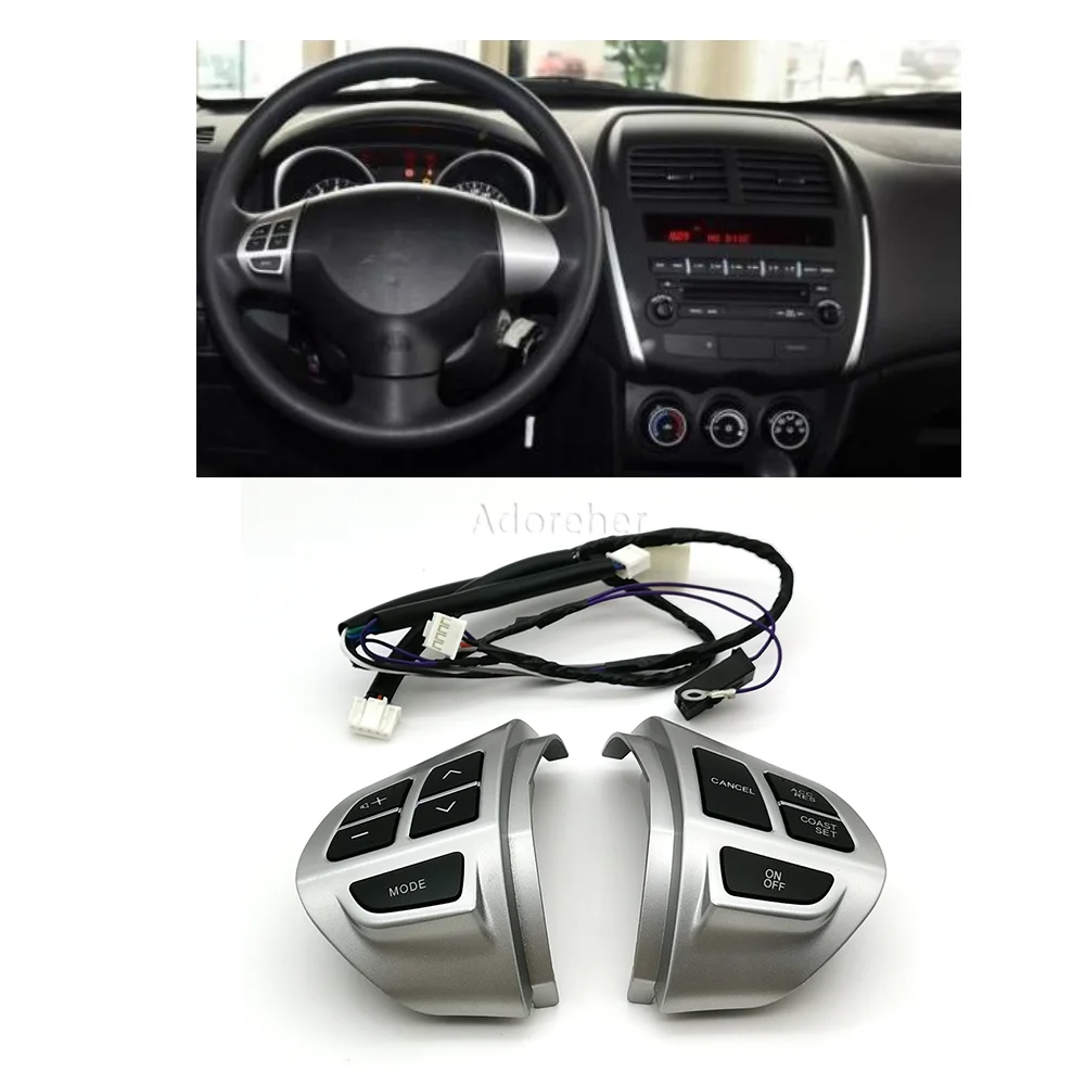 2PCS Car Steering Wheel Button Audio Volume Cruise Control For MITSUBISHI LANCER OUTLANDER ASX 2007-2011 Accessories
2PCS Car Steering Wheel Button Audio Volume Cruise Control For MITSUBISHI LANCER OUTLANDER ASX 2007-2011 Accessories