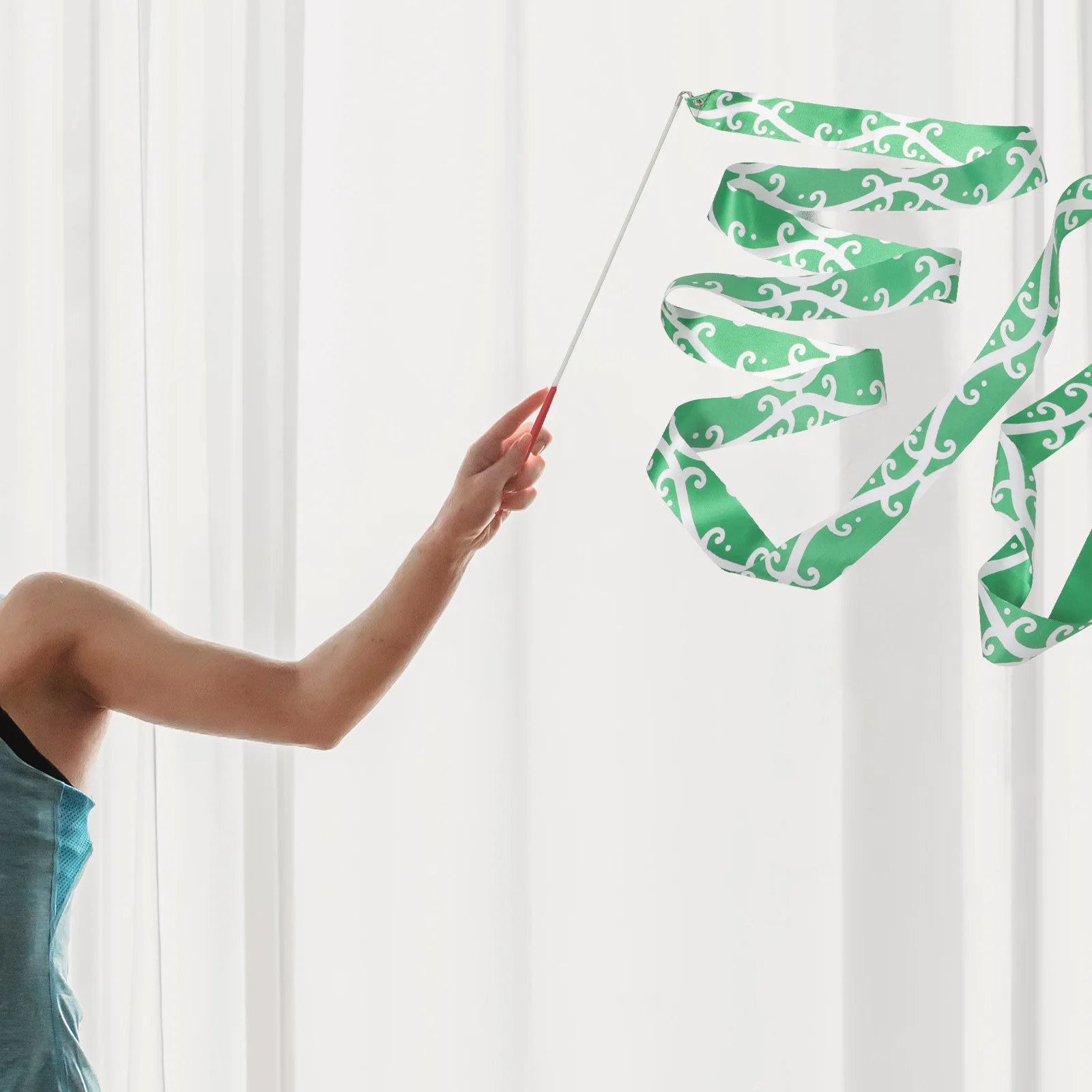 Gymnastics Ribbons 1.5M Soft Silk Dance Ribbon For Fitness Artistic Performance Colored Streamer Exercise Wand
Gymnastics Ribbons 1.5M Soft Silk Dance Ribbon For Fitness Artistic Performance Colored Streamer Exercise Wand