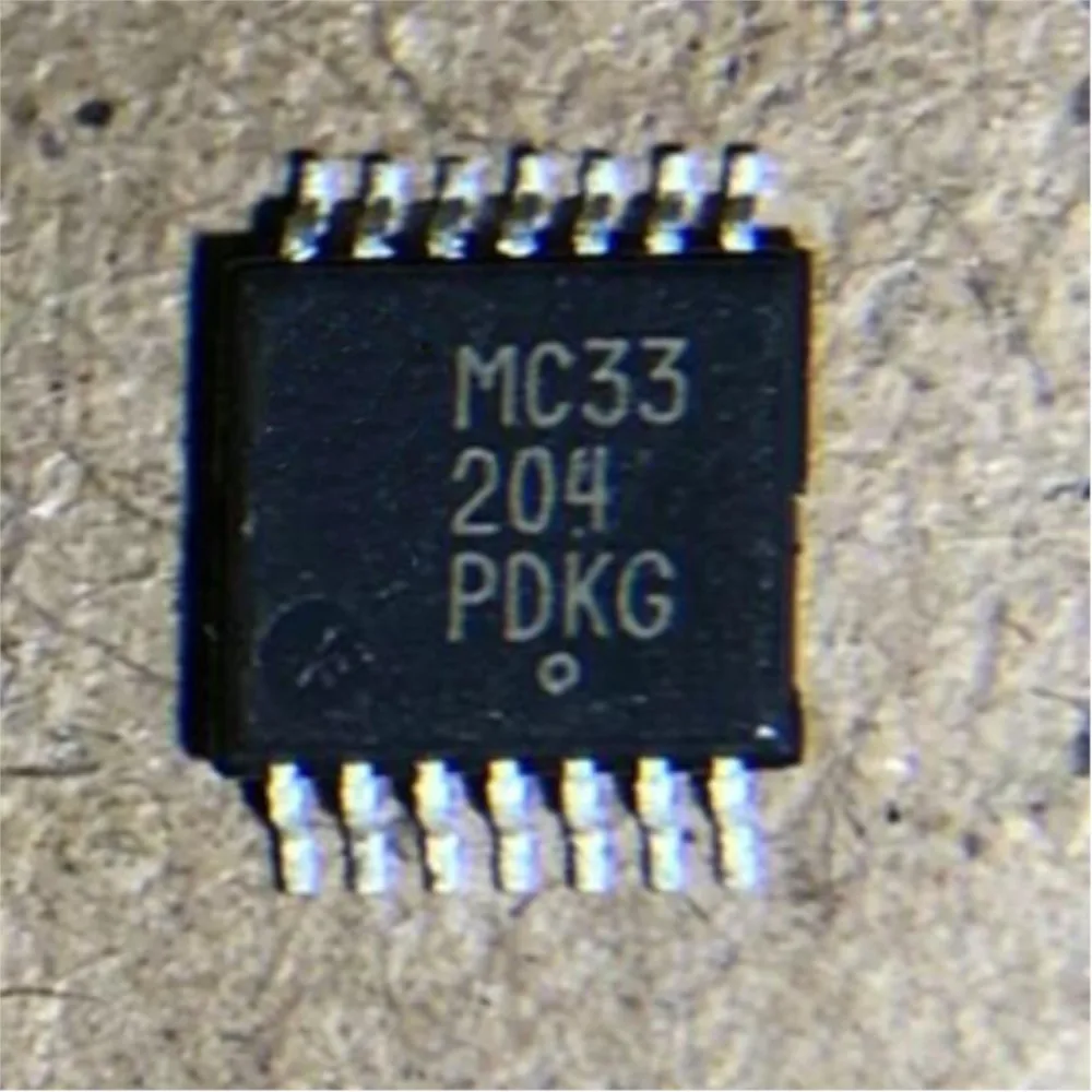 MC33 204 MC33204DTBR2G MC33204 TSSOP14 (Product quantity: 50 pieces)
MC33 204 MC33204DTBR2G MC33204 TSSOP14 (Product quantity: 50 pieces)