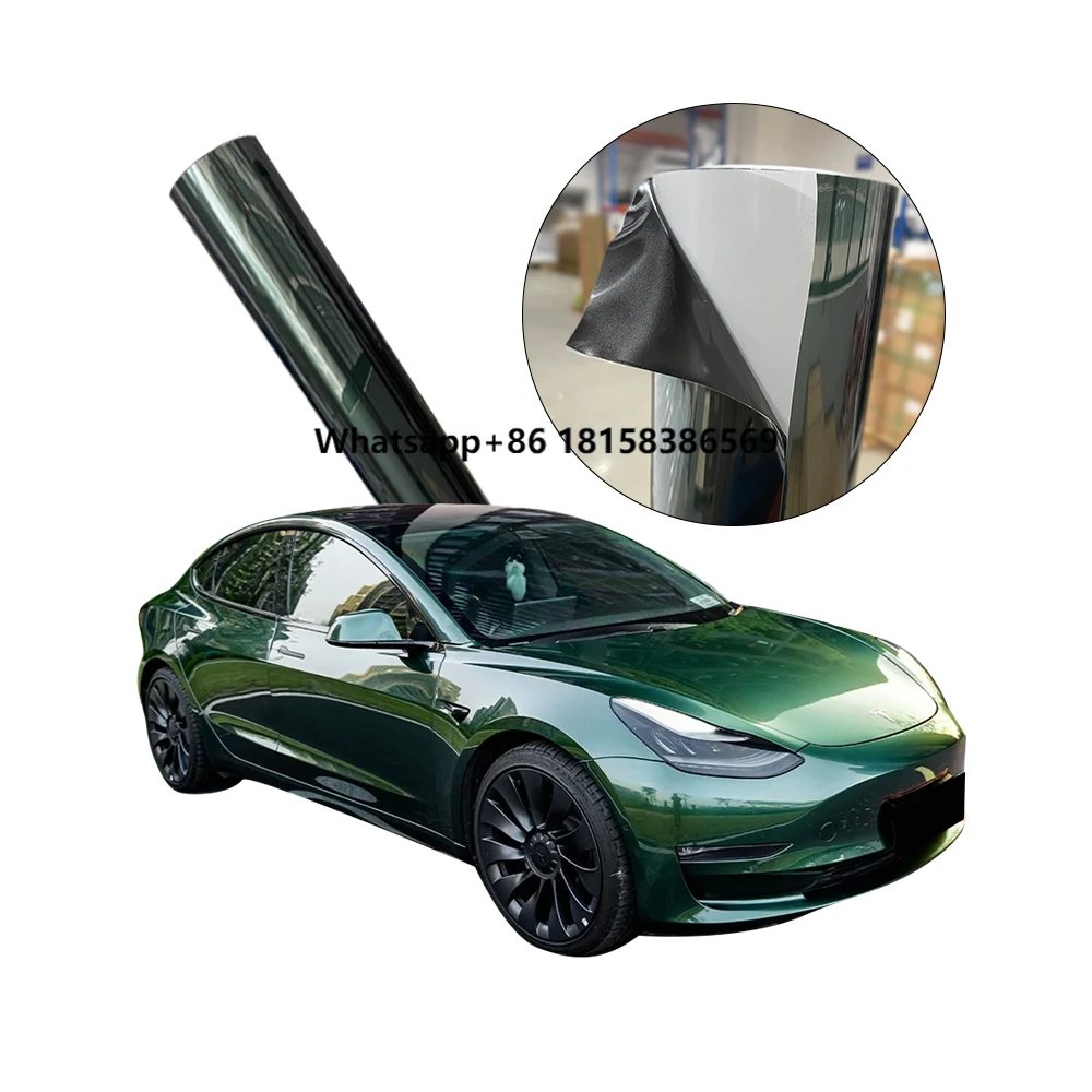 Easy to Install Color Changing PPF Film Can Dry Install Forest Green Car Ceramic TPU Colour Film
Easy to Install Color Changing PPF Film Can Dry Install Forest Green Car Ceramic TPU Colour Film