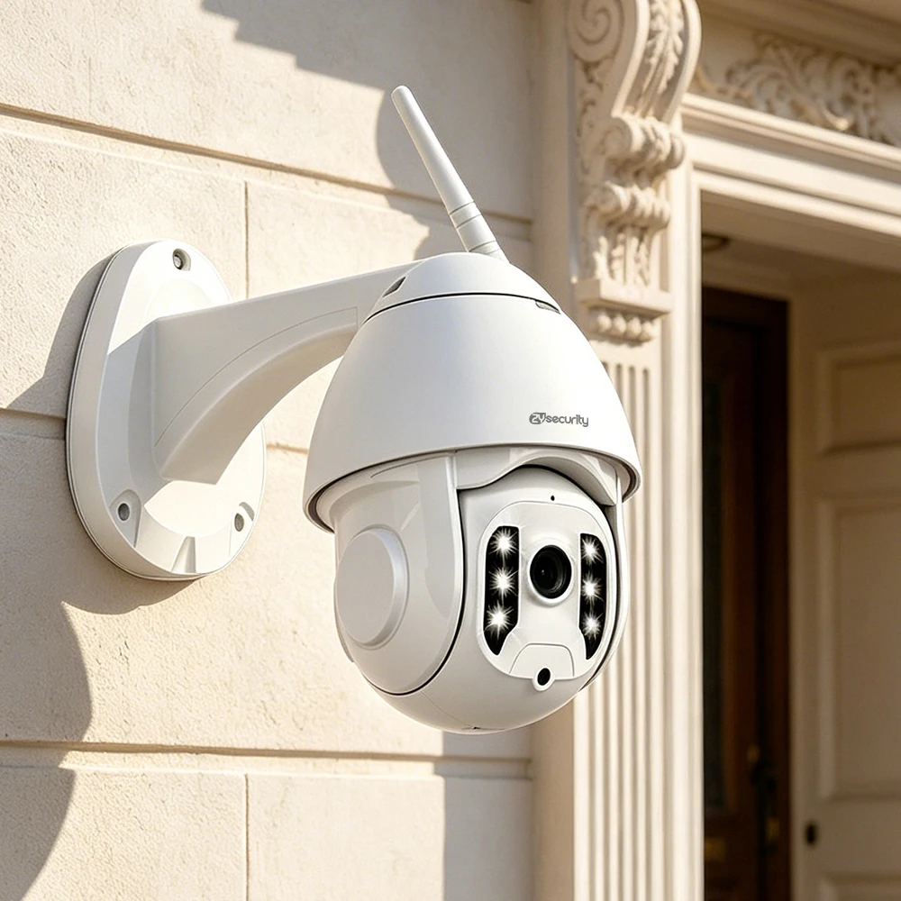 1080P WiFi PTZ Outdoor Camera Auto Tracking Smart Human Detect Wireless CCTV Security Camera Color Night Vision Support Alexa
1080P WiFi PTZ Outdoor Camera Auto Tracking Smart Human Detect Wireless CCTV Security Camera Color Night Vision Support Alexa