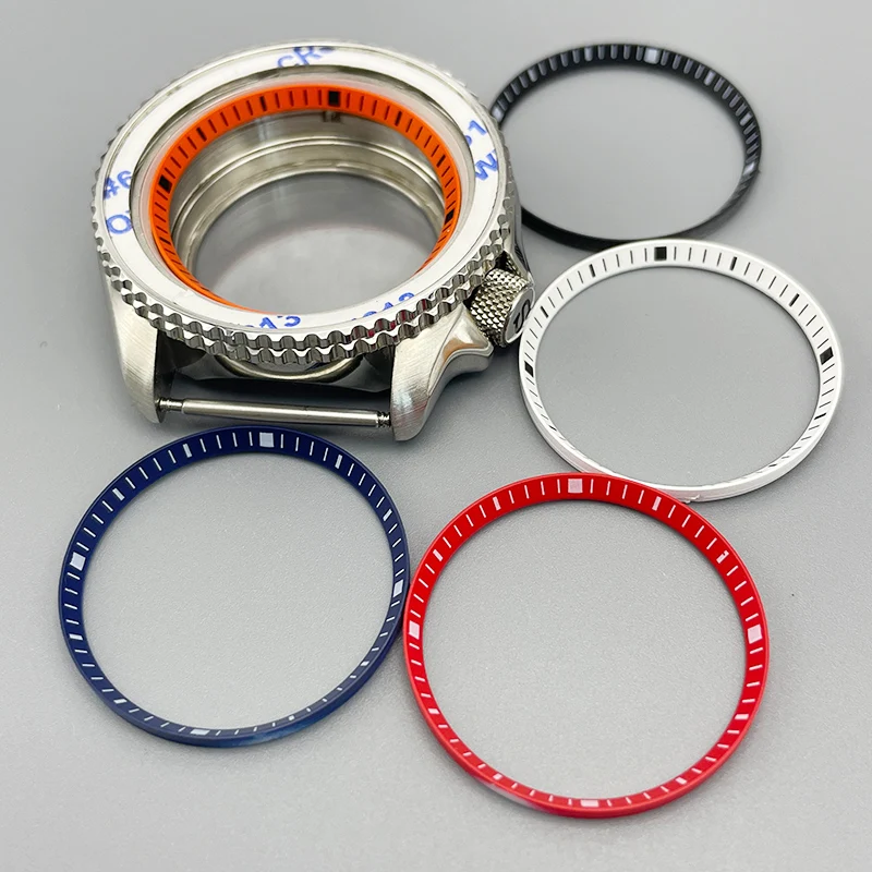 30.5*27.3mm SKX007 Replace Chapter Ring Fits SKX009 SRPD Watch Cases Plasticsr Inner Ring NH35 NH36 Watch Case Refit Parts
30.5*27.3mm SKX007 Replace Chapter Ring Fits SKX009 SRPD Watch Cases Plasticsr Inner Ring NH35 NH36 Watch Case Refit Parts