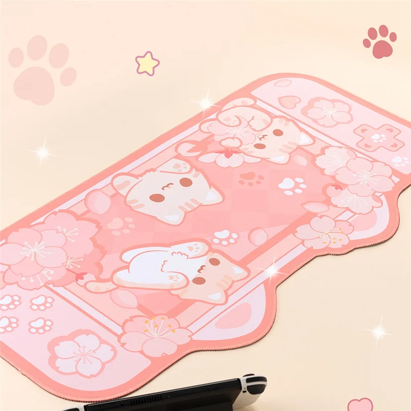 Extra Large Kawaii Gaming Mouse Pad for Cute Pink Sakura Cats Desk Mat Water Proof Nonslip Laptop Desk Accessories jasmine
Extra Large Kawaii Gaming Mouse Pad for Cute Pink Sakura Cats Desk Mat Water Proof Nonslip Laptop Desk Accessories jasmine