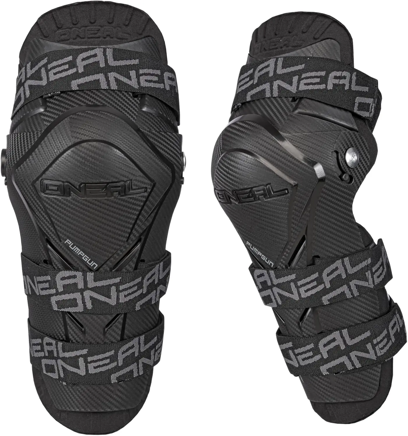 Mens Pump Gun MX Knee Guard Carbon Look Black One Size Motocross Protection
Mens Pump Gun MX Knee Guard Carbon Look Black One Size Motocross Protection