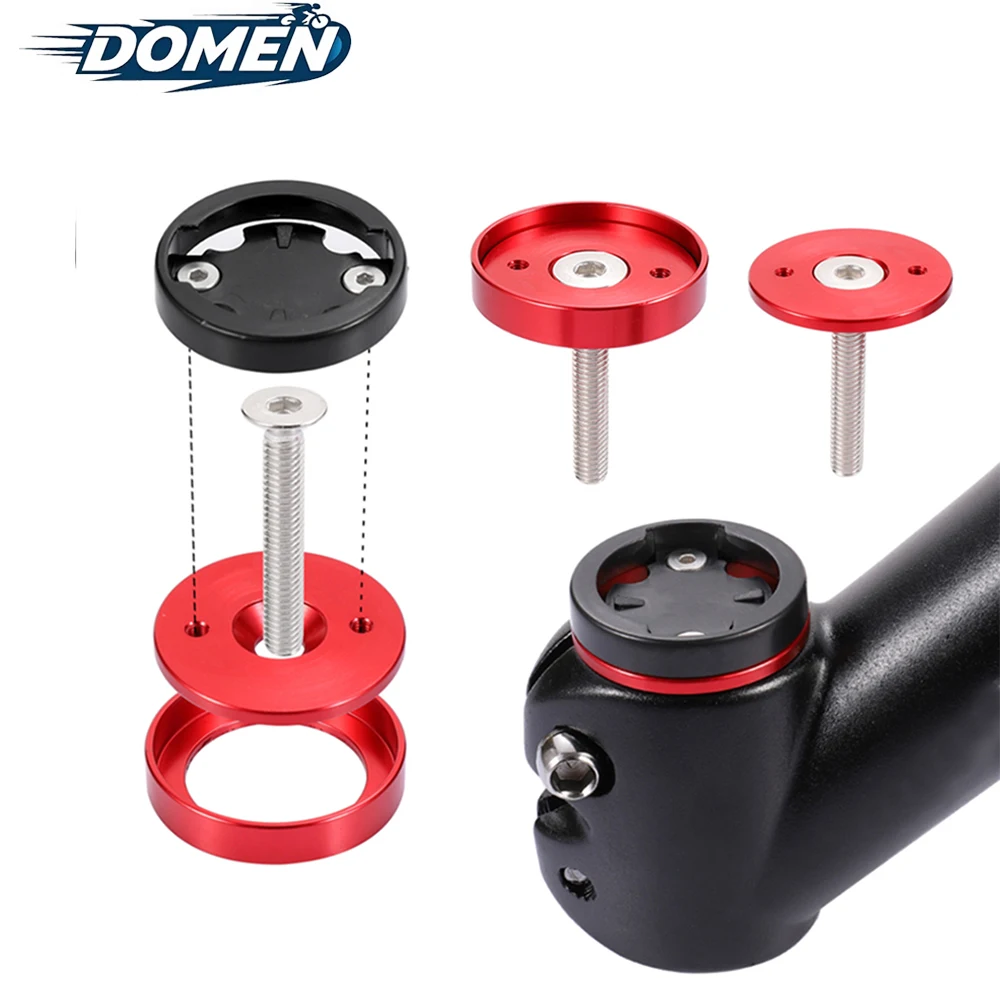 DOMEN Bicycle Computer Holder Bicycle Speedometer Mount Stem Top Cap Stopwatch Bracket For Garmin Bryton Cateye Bike Accessories
DOMEN Bicycle Computer Holder Bicycle Speedometer Mount Stem Top Cap Stopwatch Bracket For Garmin Bryton Cateye Bike Accessories