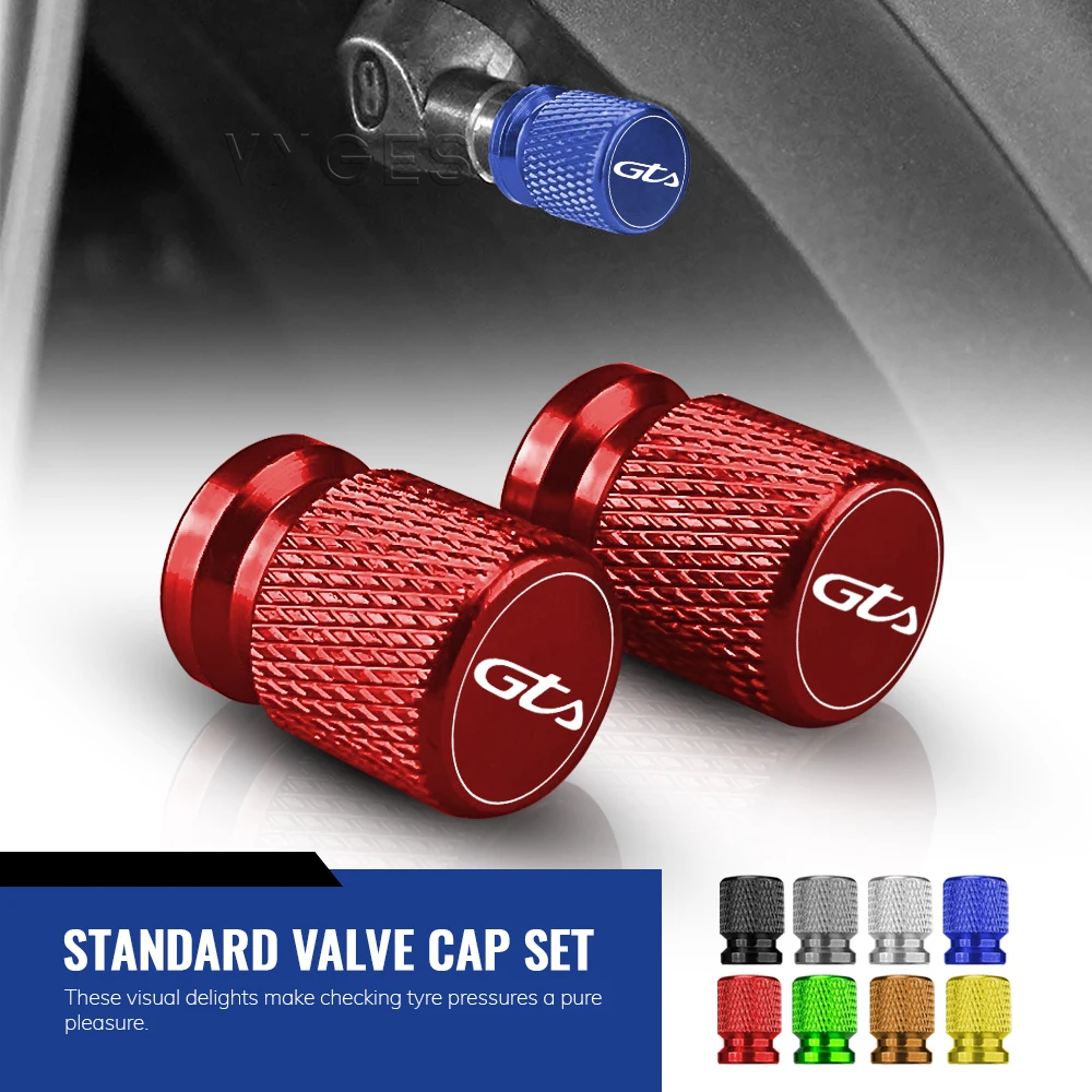 For Vespa GTS 125 150 300 Super 300 Super300 GTV 125 GTV 250 GTV 300 Motorcycle Standard Valve Cap Set Tire Caps Set
For Vespa GTS 125 150 300 Super 300 Super300 GTV 125 GTV 250 GTV 300 Motorcycle Standard Valve Cap Set Tire Caps Set