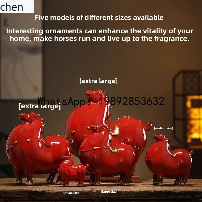 Ceramic Wealth-Attracting Tang Horse Ornament Creative Living Room Entrance Study Office Desktop Opening Housewarming Gift
Ceramic Wealth-Attracting Tang Horse Ornament Creative Living Room Entrance Study Office Desktop Opening Housewarming Gift