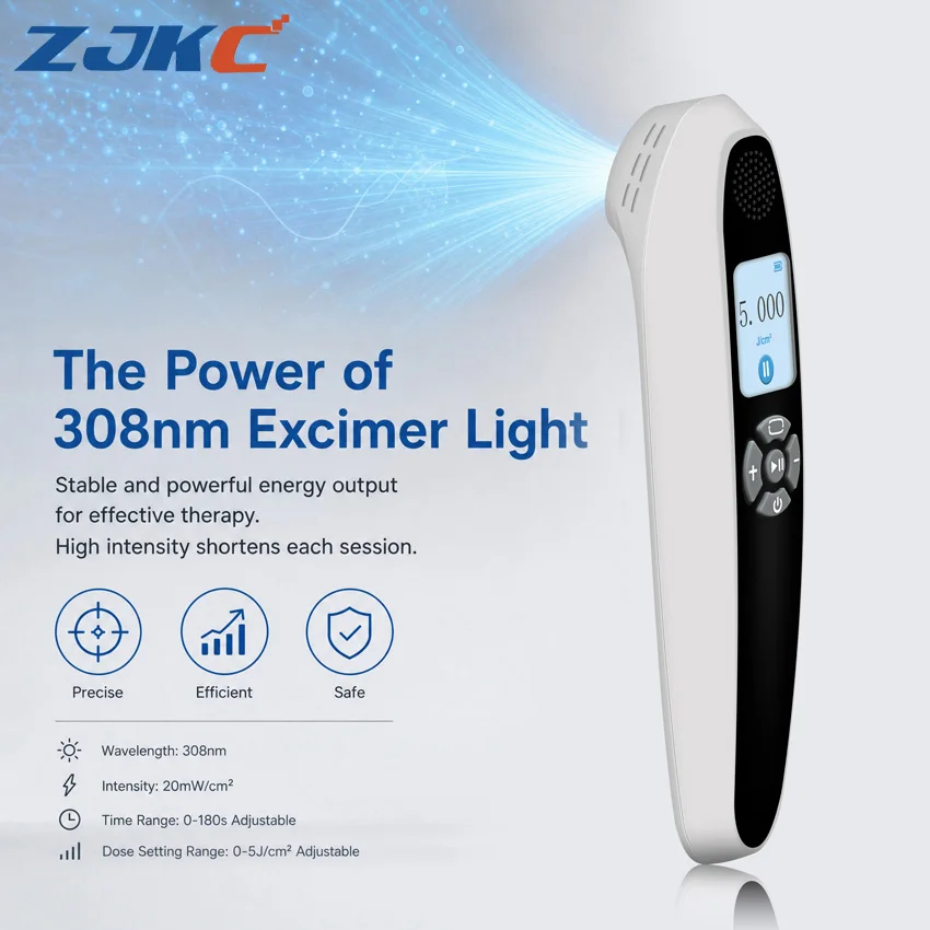 Professional 308nm UVB Lamp for Vitiligo Repigmentation Phototherapy Device for Psoriasis Spots Portable Skin Care Light for Eczema Treatment
Professional 308nm UVB Lamp for Vitiligo Repigmentation Phototherapy Device for Psoriasis Spots Portable Skin Care Light for Eczema Treatment