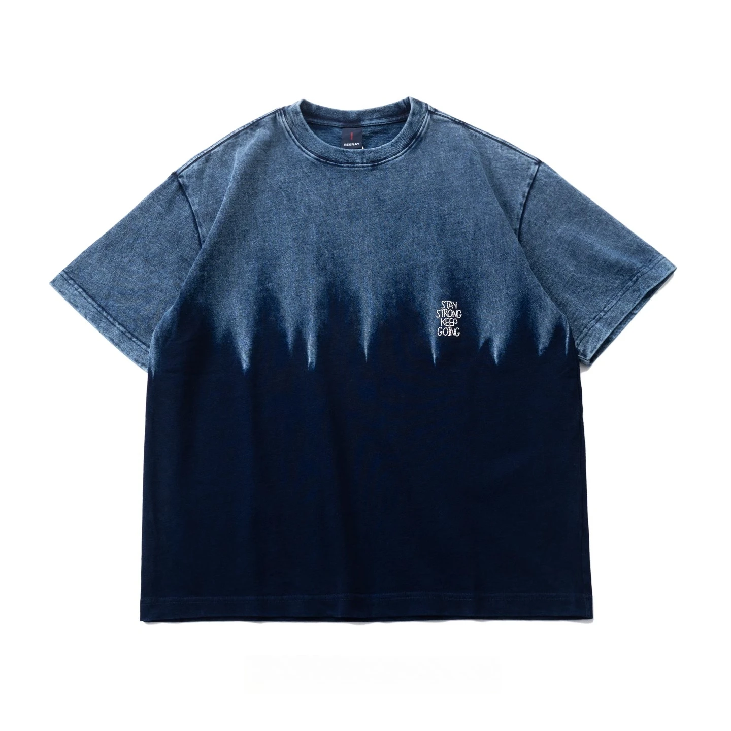 Heavy washed ready-to-wear nitrate wash gradual change round neck short-sleeved T-shirt loose casual embroidery T-shirt
Heavy washed ready-to-wear nitrate wash gradual change round neck short-sleeved T-shirt loose casual embroidery T-shirt
