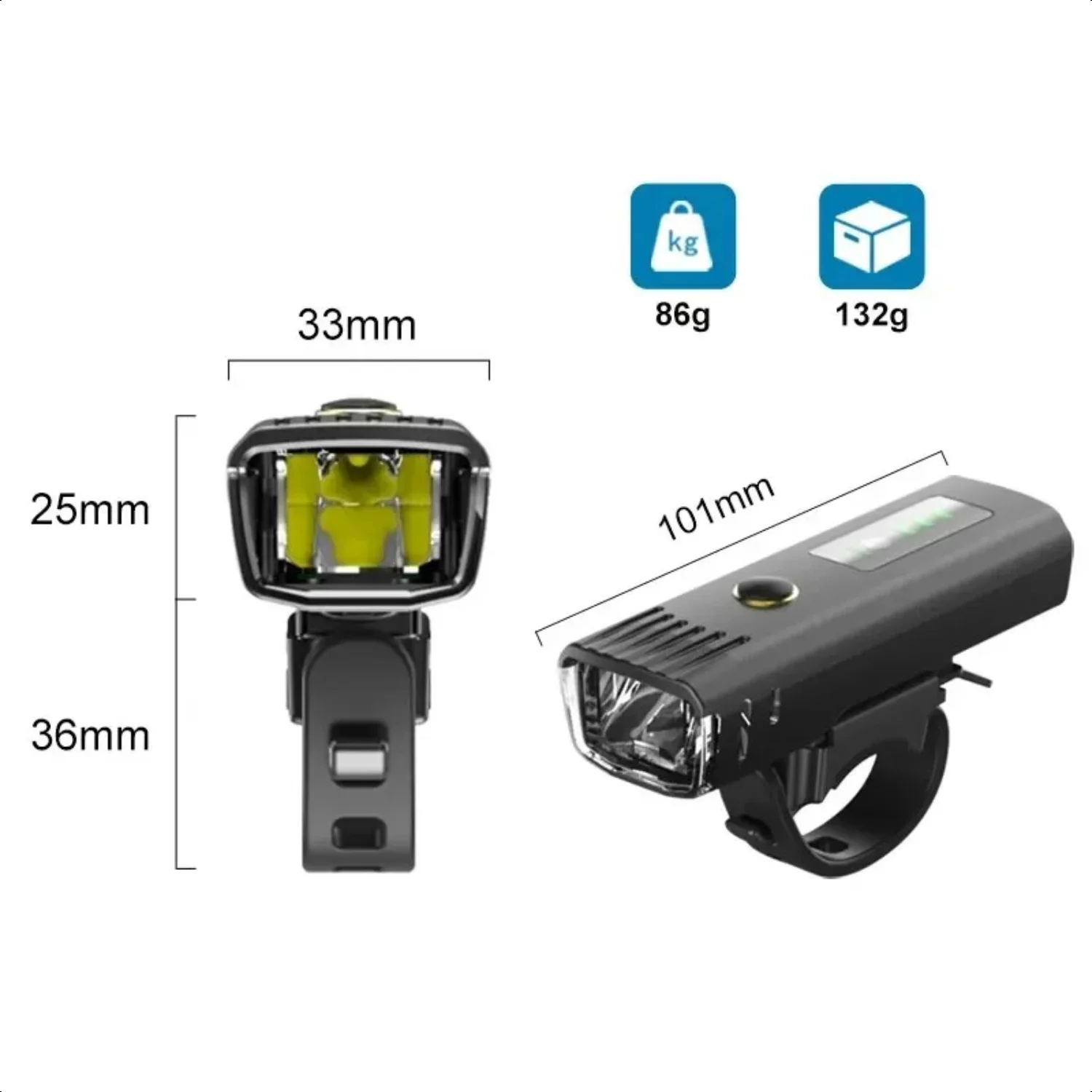 Bicycle Light Easy to Install USB Rechargeable 4 Light Modes Cycling Accessories Sense Lamp Flashlight Cycling Headlight
Bicycle Light Easy to Install USB Rechargeable 4 Light Modes Cycling Accessories Sense Lamp Flashlight Cycling Headlight