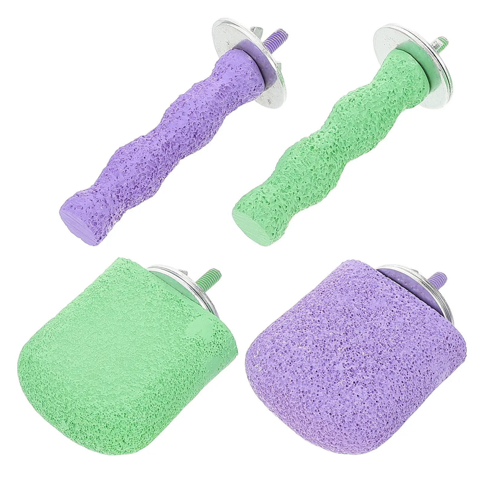 4Pcs Bird Grinding Perch for Parrots Cockatiels Canaries Finches Natural Nail Trimming Sanded Perch Stand Cage
4Pcs Bird Grinding Perch for Parrots Cockatiels Canaries Finches Natural Nail Trimming Sanded Perch Stand Cage
