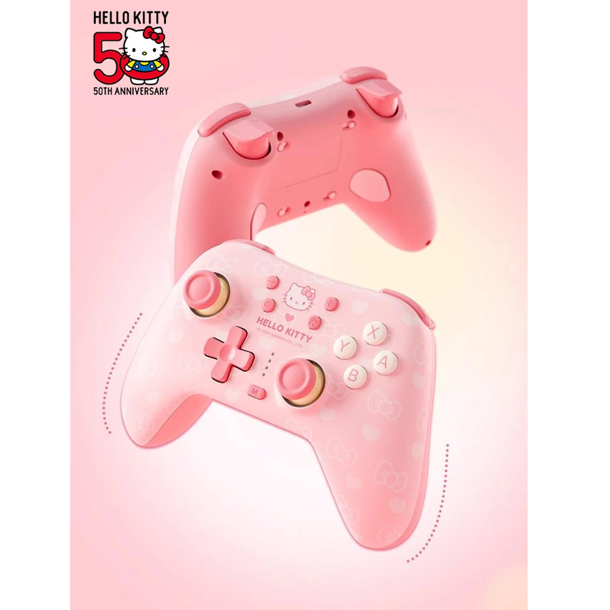 Miniso Hellokitty Girl Cute Cartoon High Beauty High Refresh Rate Wireless Bluetooth Gamepad Suitable for Nsold/pc Steam
Miniso Hellokitty Girl Cute Cartoon High Beauty High Refresh Rate Wireless Bluetooth Gamepad Suitable for Nsold/pc Steam
