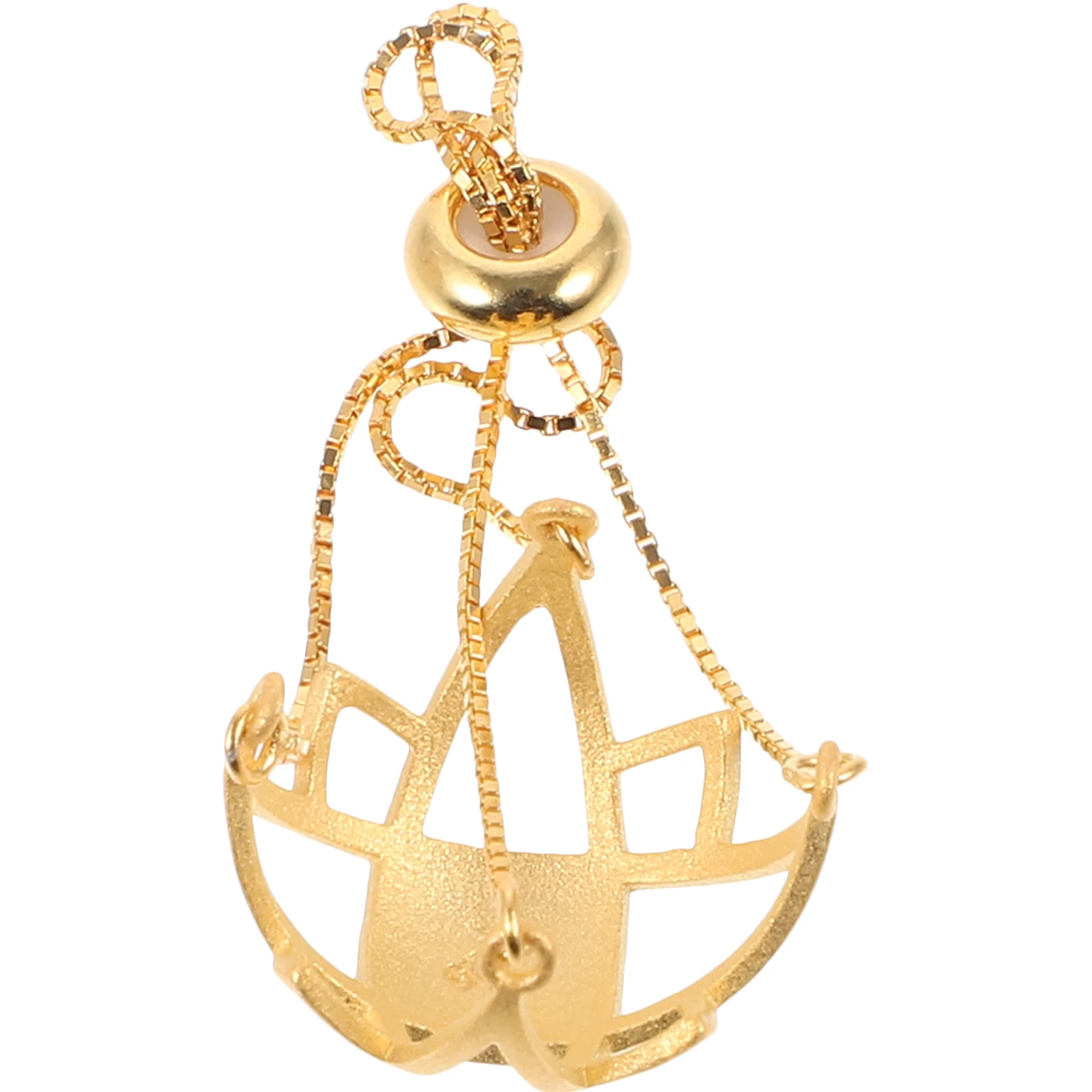Pendant Empty Metal Jewelry Necklace Accessories Stone Crystal Cage 925 Silver Honey Crystal Holder Necklace Wax Bead Display
Pendant Empty Metal Jewelry Necklace Accessories Stone Crystal Cage 925 Silver Honey Crystal Holder Necklace Wax Bead Display