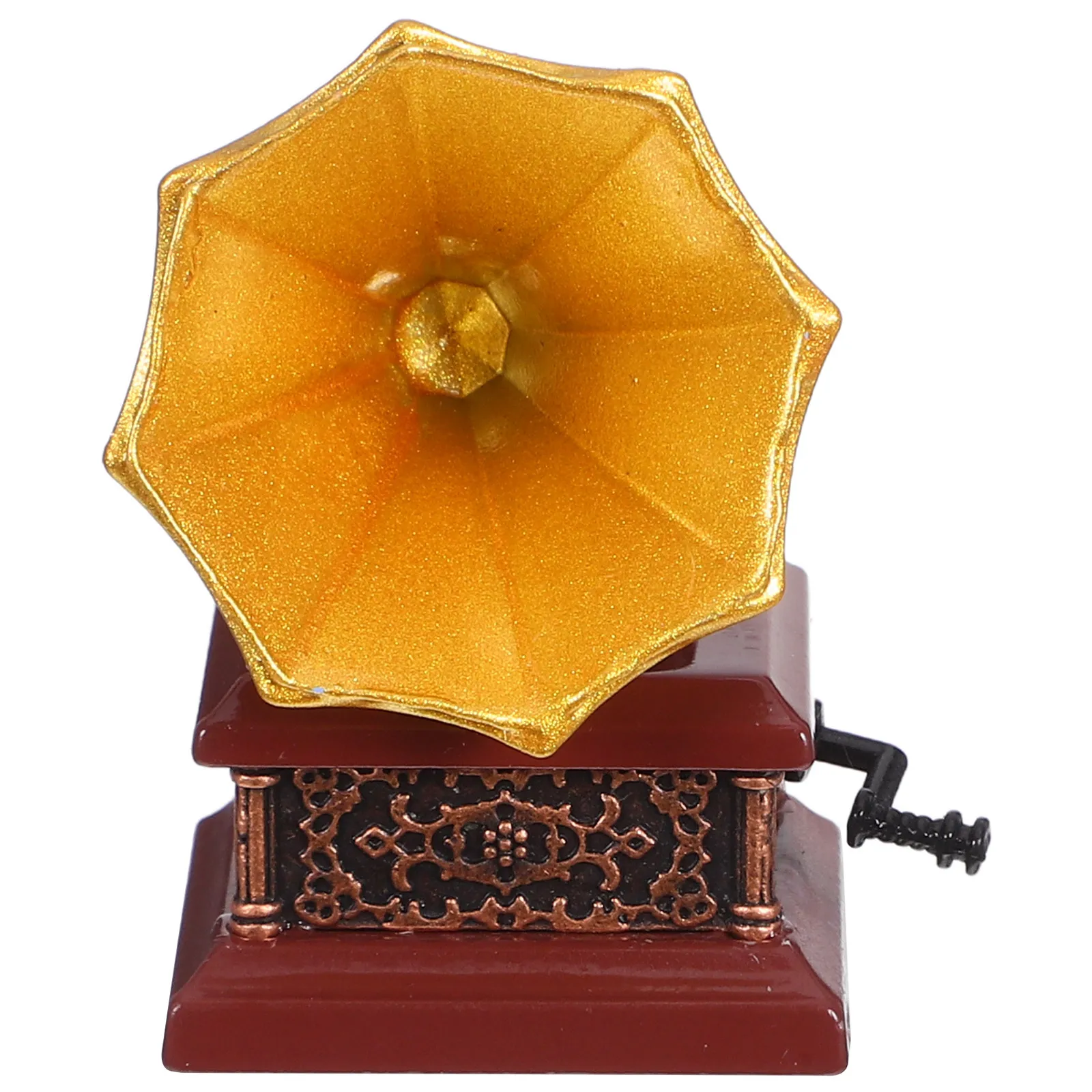 Dollhouse Mini Phonograph: Compact Black Record Player for Table Top Decoration Tiny House Accessories Vintage Musical
Dollhouse Mini Phonograph: Compact Black Record Player for Table Top Decoration Tiny House Accessories Vintage Musical