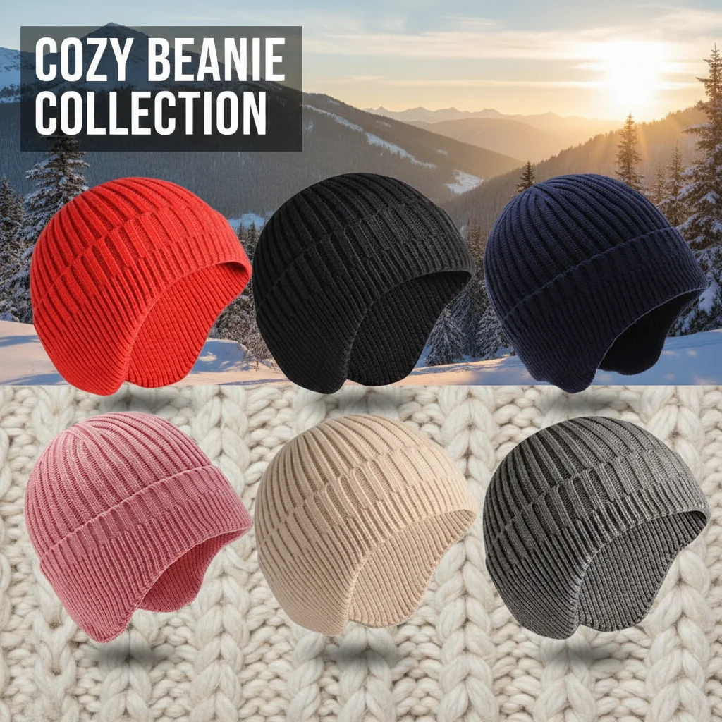Unisex Imitation Rabbit Velvet Winter Hat Knitted Woolen Beanie with Earmuffs Warm Thermal Cap for Cycling Skiing Men Women
Unisex Imitation Rabbit Velvet Winter Hat Knitted Woolen Beanie with Earmuffs Warm Thermal Cap for Cycling Skiing Men Women