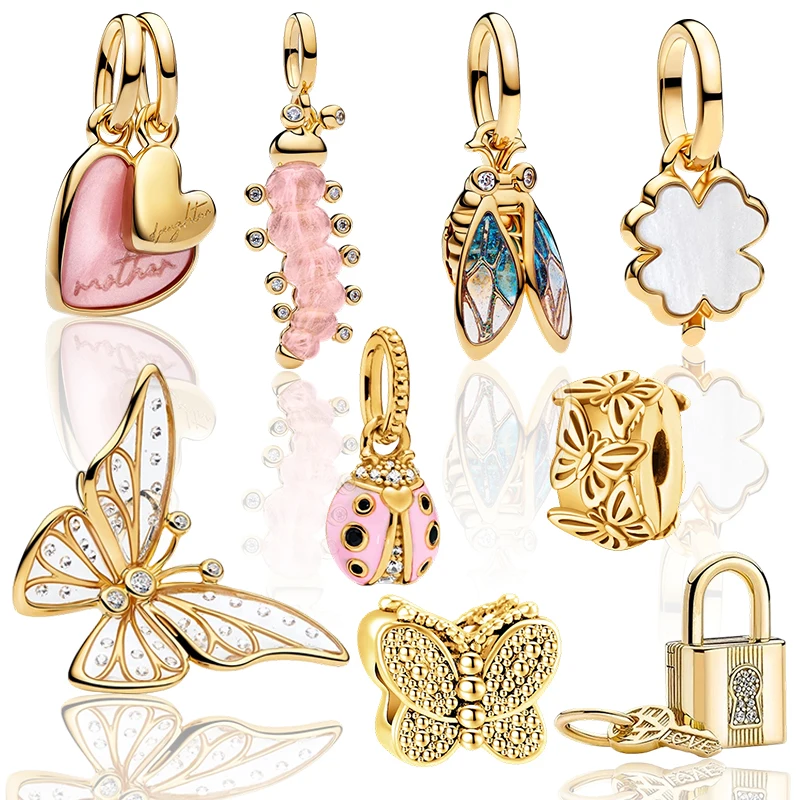 Mother daughter Heart,Insects, Butterflies Charm Beads Pendant Fit Original Bracelet Necklace Beads For Diy Jewelry Women Gift
Mother daughter Heart,Insects, Butterflies Charm Beads Pendant Fit Original Bracelet Necklace Beads For Diy Jewelry Women Gift