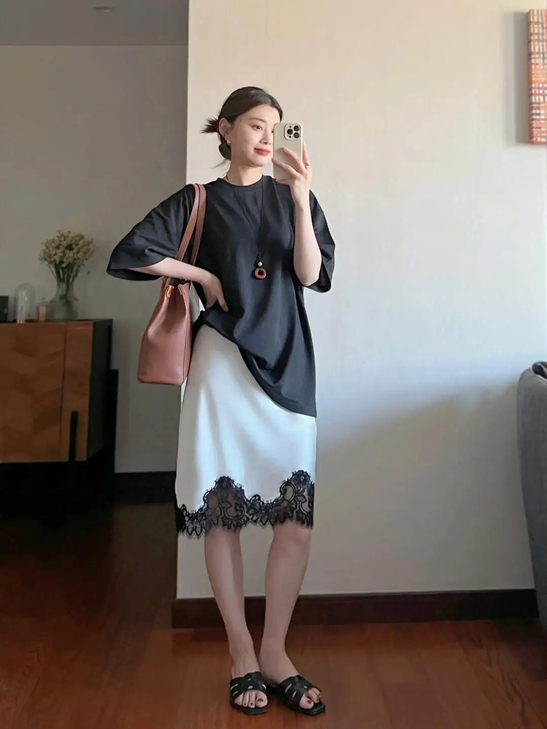 DesiGar Pearlescent White Satin f-length Skirt with Lace Trim High-waisted Wrap-around Design Casual Ci Commute Wear
DesiGar Pearlescent White Satin f-length Skirt with Lace Trim High-waisted Wrap-around Design Casual Ci Commute Wear